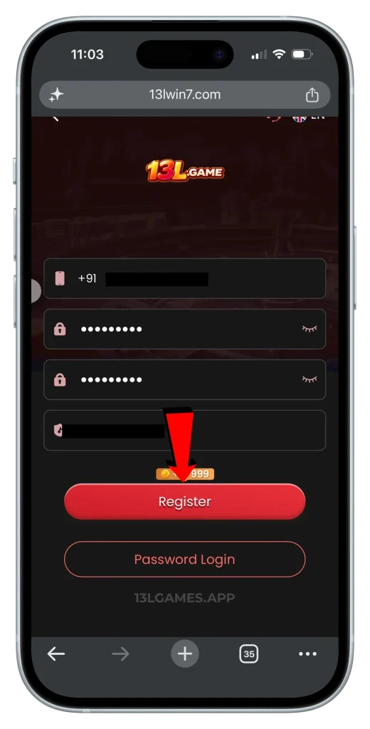 13lgame-register